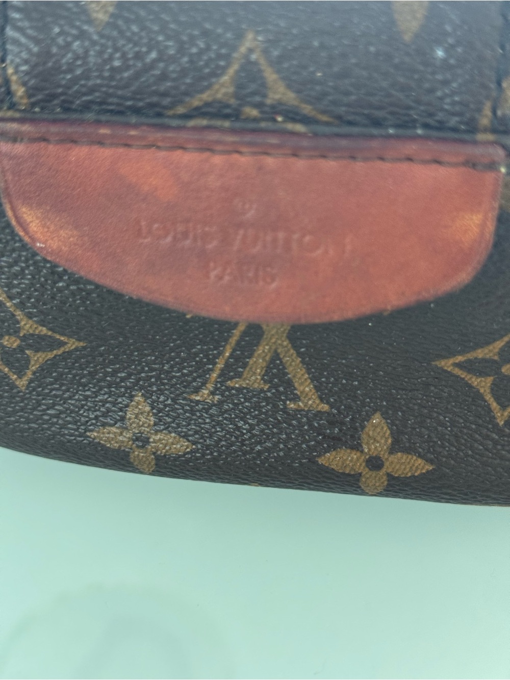 Louis Vuitton Monogram Canvas Cosmetic Pouch in Brown and Tan - Picture 6 of 8